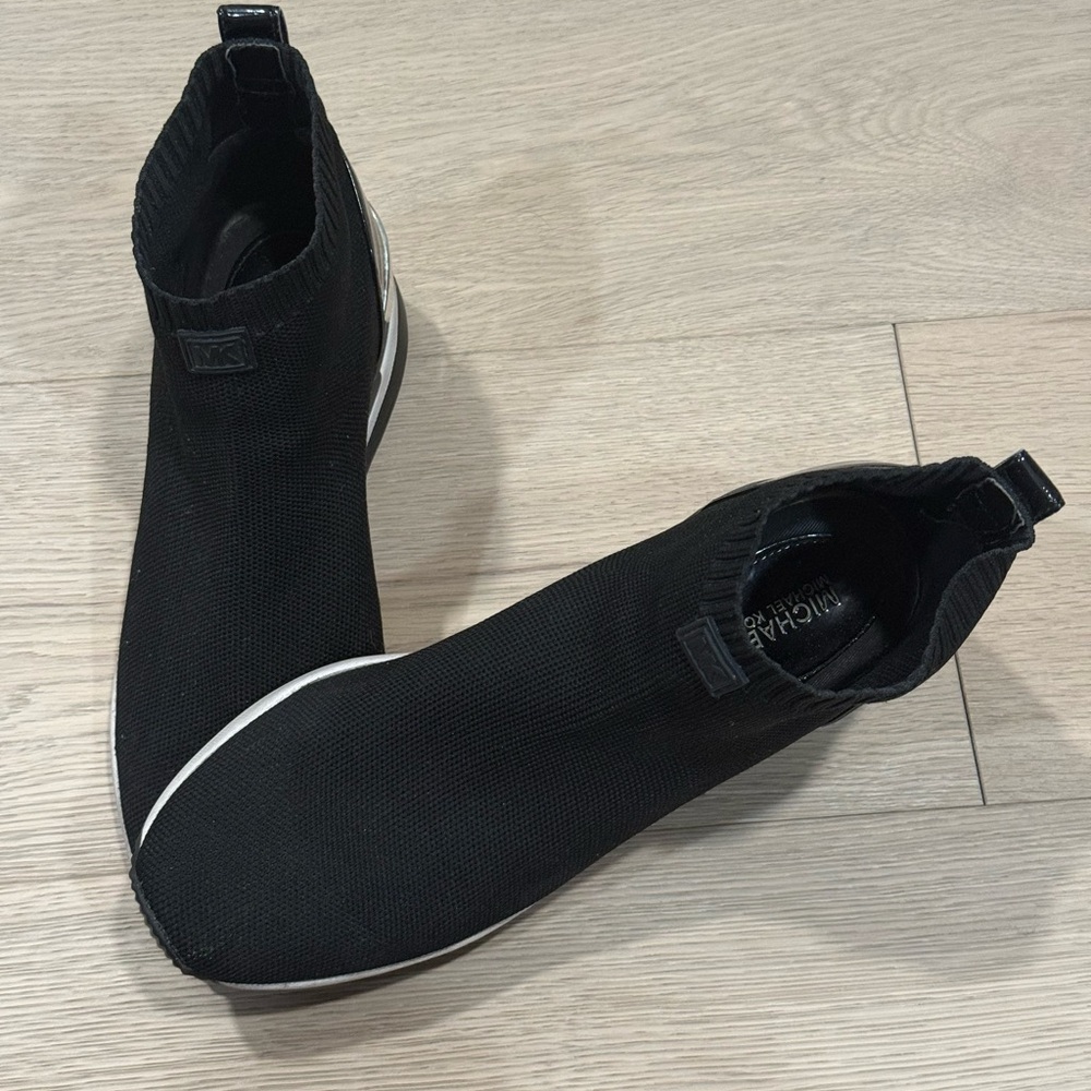 Michael Kors Black Knit Men's Sneakers